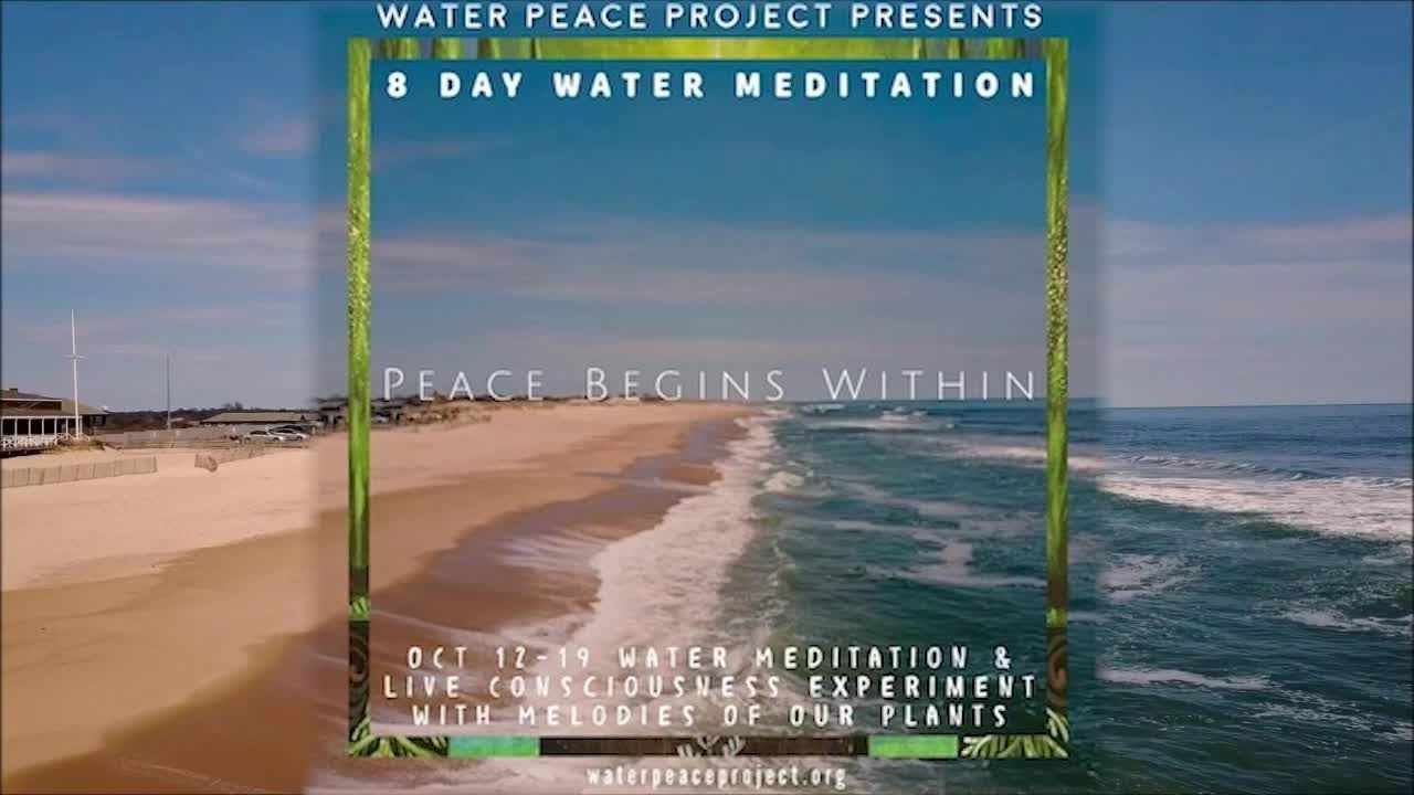 OCT 14 Day 3 of 8 Day Water Meditation & Consciousness Experiment Featuring Plant Music