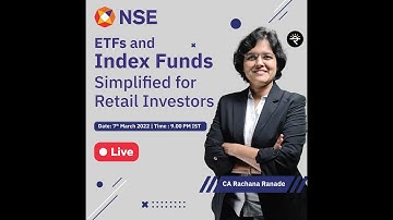ETFs and Index Funds Simplified for Retail Investors | CA Rachana Ranade