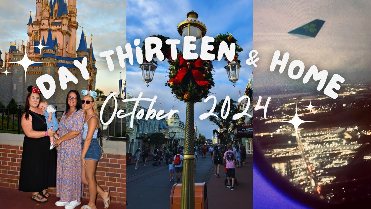 OUR WALT DISNEY WORLD VLOGS | OCTOBER 2024 | DAY 13 & HOME