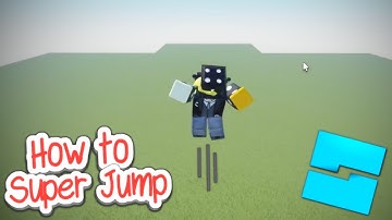 How to Make Super Jump in Roblox Studio (2025)