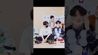 Yoongi always spilling how much he hangs out with Jimin off camera 😂 #yoonmin #yoonminshorts