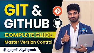 Git & GitHub Tutorial for Beginners in Tamil | Complete Git Commands & GitHub Workflow