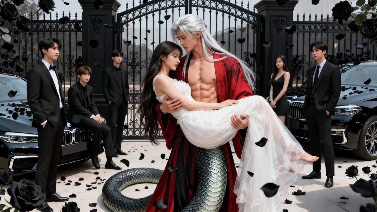 🔥新劇《蛇岛惊魂一刻蛇君怒杀仇敌护我》为护闺蜜，她赌上自己的永生秘密，却惨遭对方灌药背叛被铁链锁喉拖上蛇岛！生死关头，蛇君携腥风破阵，霸气护妻：“动我妻者，神魂俱灭！”#大陸短劇#短劇 #熱門短劇 💕