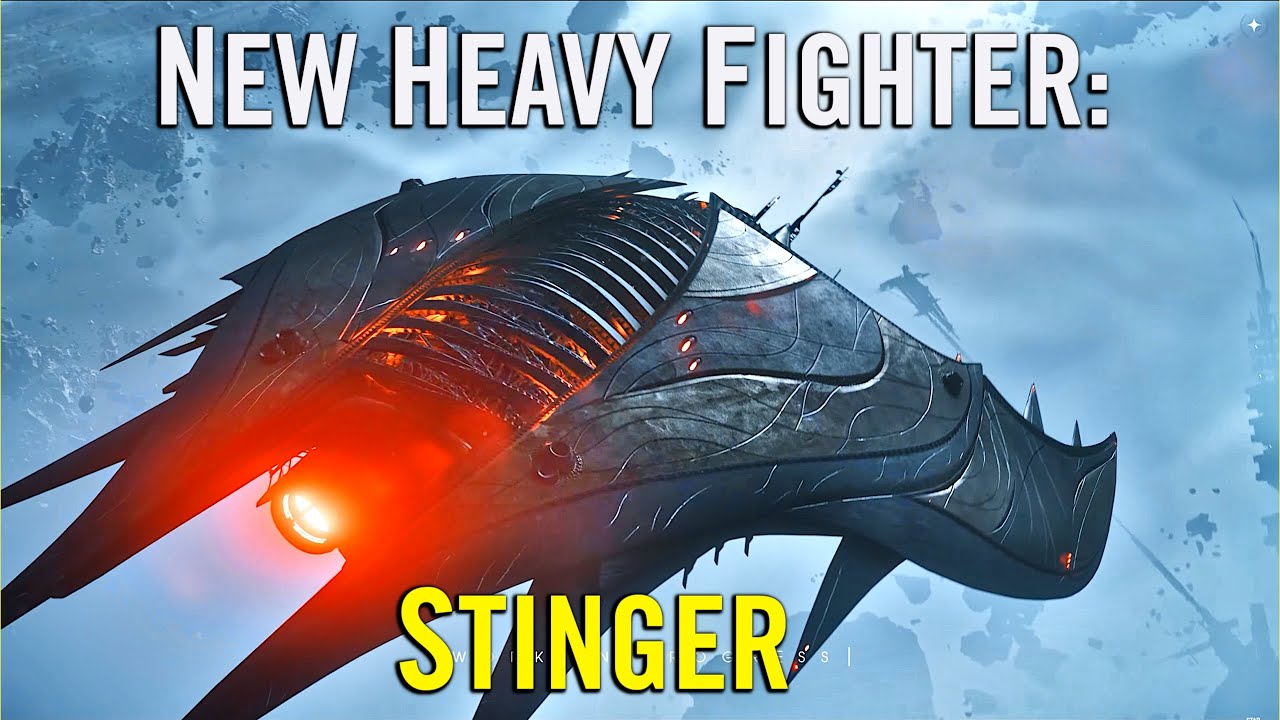 NEW Heavy Fighter STINGER is here! Star Citizen - YouTube