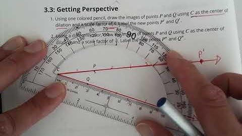 Using Rays to complete Dilation