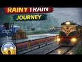 Insane Rainy Train Journey Towards Kamakhya jn || MSTS-IR||ADG.