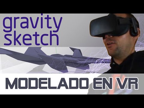 Introducción a Gravity Sketch , Oculus Rift