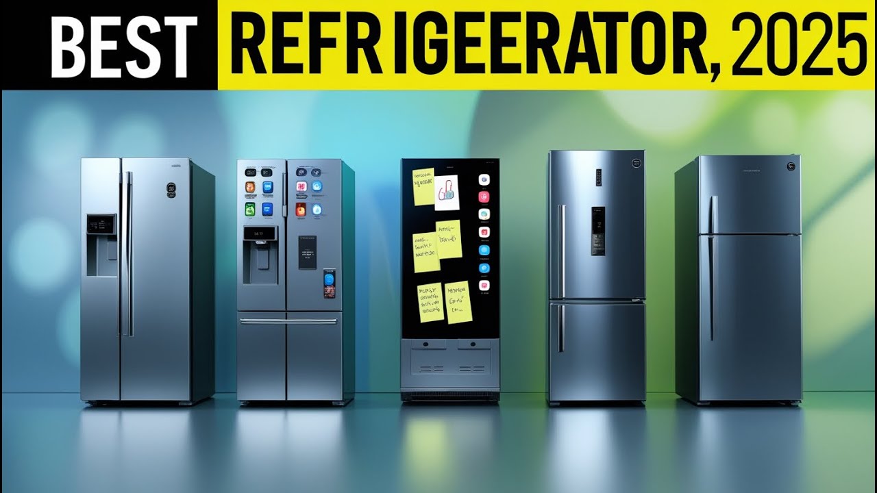 Best Refrigerators 2025 – Top 4 Fridges to Buy - YouTube