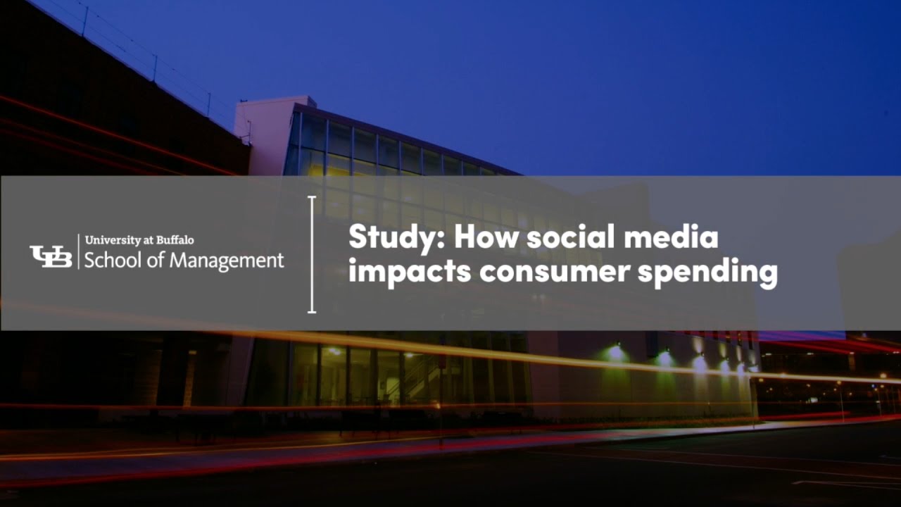 Study: How social media impacts consumer spending