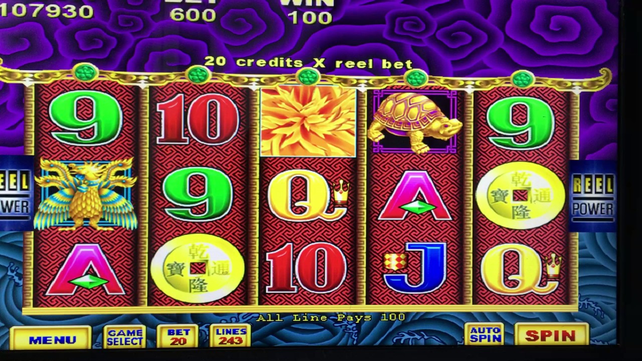 拉霸机 五龙争霸老虎机 5 DRAGON SLOT GAME MACHINE - YouTube