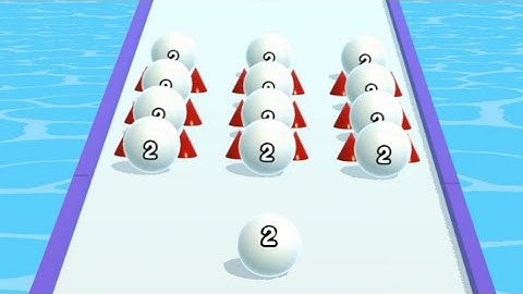 Ball Run 2048-All Levels Gameplay Android, iOS (Part 4).