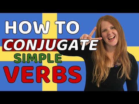 Swedish verbs - How to use them in Past and Present - Group 1