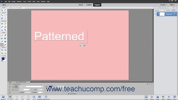 Photoshop Elements 2020 Tutorial Creating a Type Mask Adobe Training