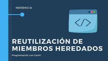 24.Programación con Cachi || Curso de POO en Java || Reutilización de Miembros Heredados