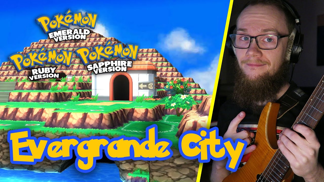 Pokémon Ruby/Sapphire - Ever Grande City [Groovy Guitar] - YouTube