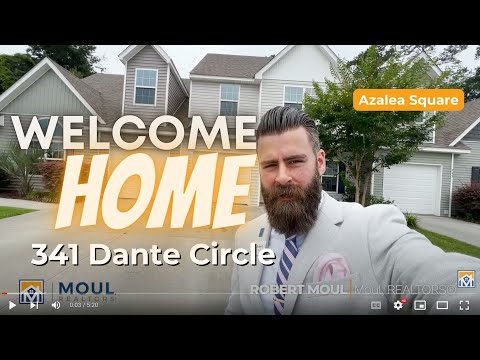 341 Dante Circle Walkthrough - Azalea Square, Beaufort, SC home video tour