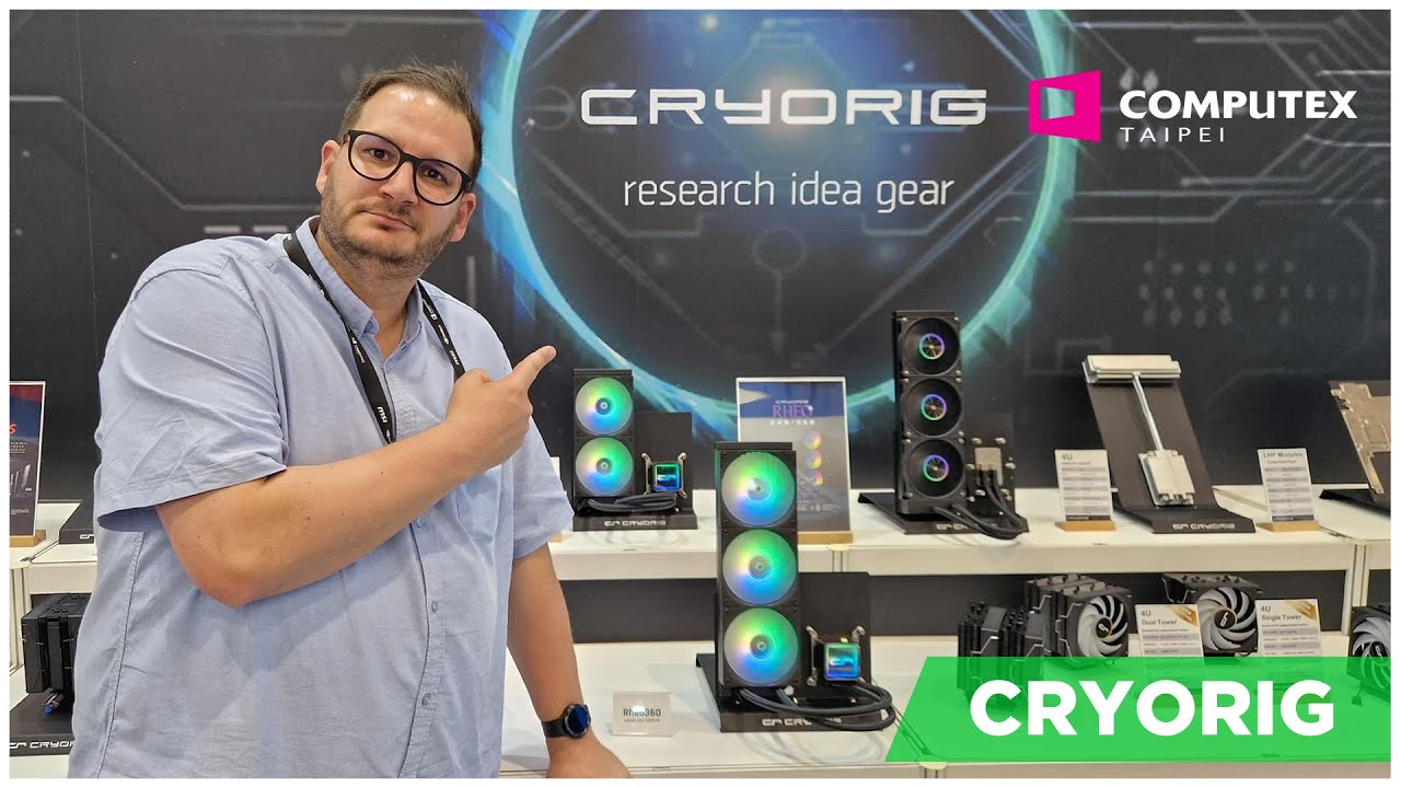 Refroidissement à GOGO chez CRYORIG au COMPUTEX