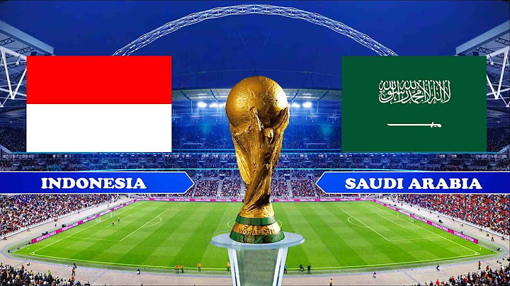Indonesia vs Saudi Arabia | Fifa World Cup | Ful Match | eFootball | PES | Gameplay