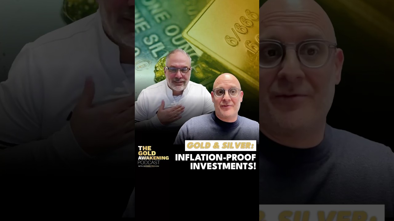 Gold & Silver: Inflation-proof investments discussed on The Gold Awakening Podcast, Episode 25. #gold #silver