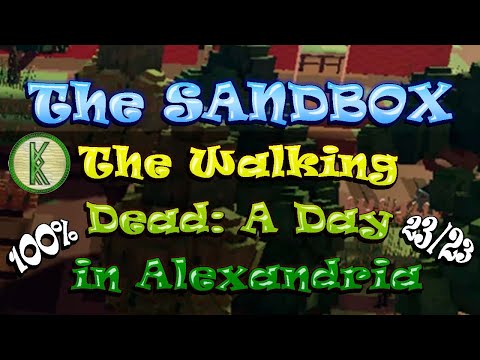 The Sandbox The Walking Dead: A Day in Alexandria. Прохождение с озвучкой. All Quest 100%. 23/23