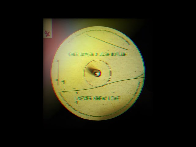Chez Damier, Josh Butler - I Never Knew Love (Extended Mix)