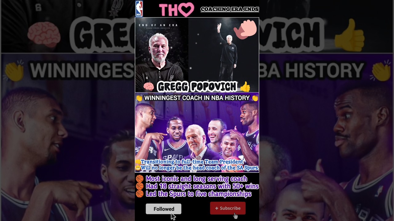 End of coaching era for the Winningest coast in NBA history👏 