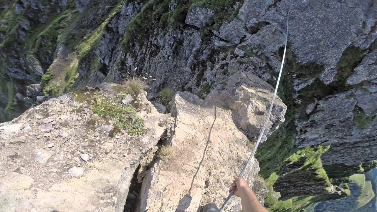 Klettersteig Kitzbuheler Horn Kitzbuheler Alpen Tirol Youtube