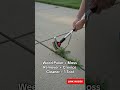 This Tool Pulls Weeds From Driveway Cracks In ONE Push (No Bending!) #shorts
