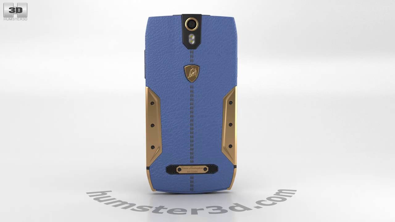 Tonino Lamborghini 88 Gold-Blue 3D model by 3DModels.org