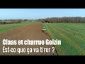 Claas Axion 820 VS charrue semi-portée 8 corps : Qui va l'emporter ???