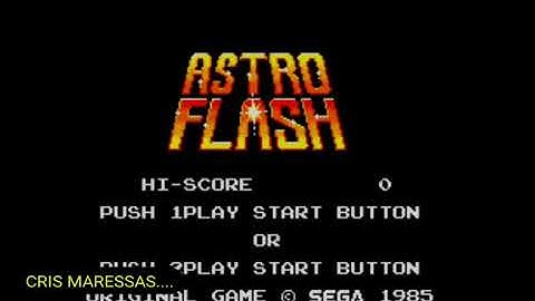 ASTRO FLASH ( SEGA )1985