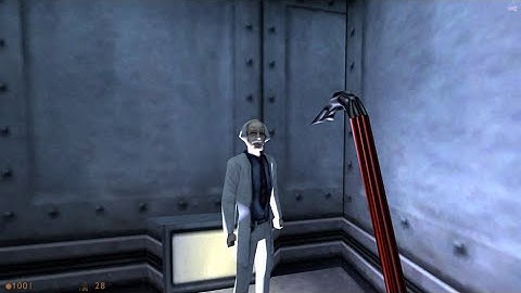 Half-Life: Source Scientist bug