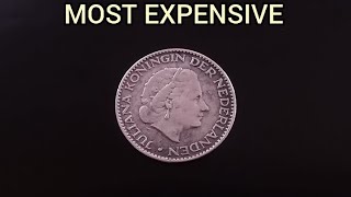 37,500,000  IF YOU Have This Expensive Coin? Very Rare Coin JULIANA KONINGIN DER NEDERLAND