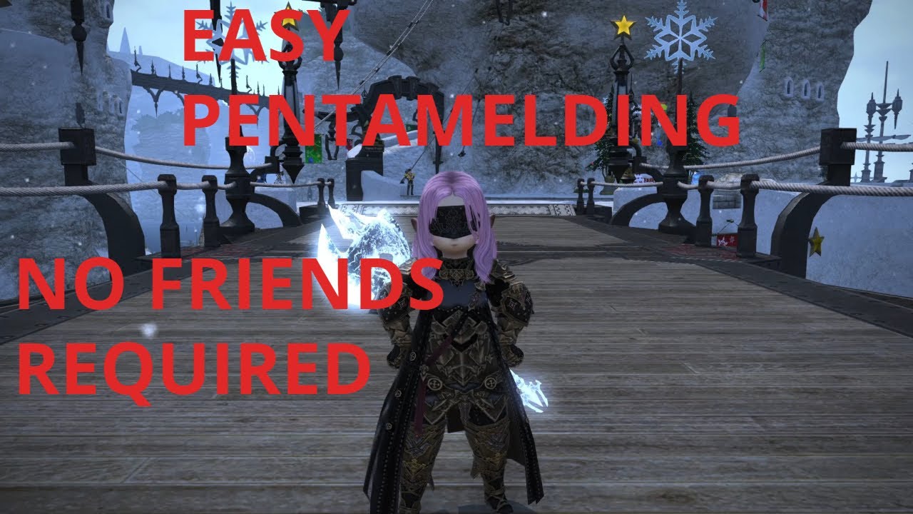 FFXIV Step by Step guide to PENTAMELDING without Crafters/Gatherers/Friends