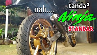 Manasin Ninja 150 keluar asap, kalau sudah panas kebul setipis 4 tak