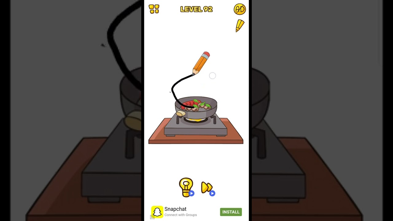 tricky lines levels 92 draw the part walk though gaming tv