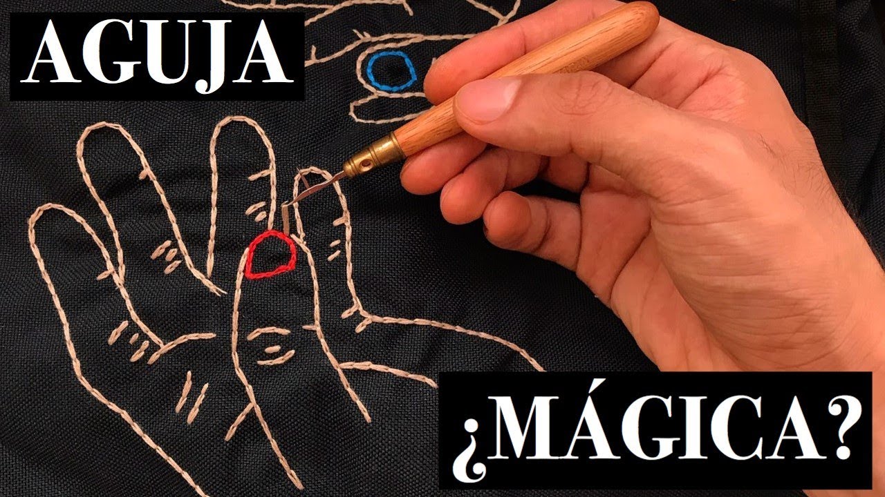 KANTAN NEEDLE ¿CÓMO SE USA? | IDEAS PARA BORDAR a mano | Erick Polux