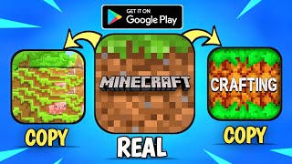 I Tried Every Free Minecraft Game On Playstore (GONE Wrong)😱