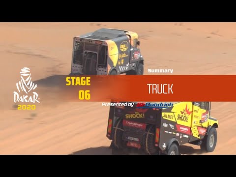 Dakar 2020 - Stage 6 (Ha’il / Riyadh) - Truck Summary