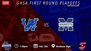 GHSA First Round Playoffs - Westlake vs. Marietta GHSA First Round Playoffs - Westlake vs. Marietta
