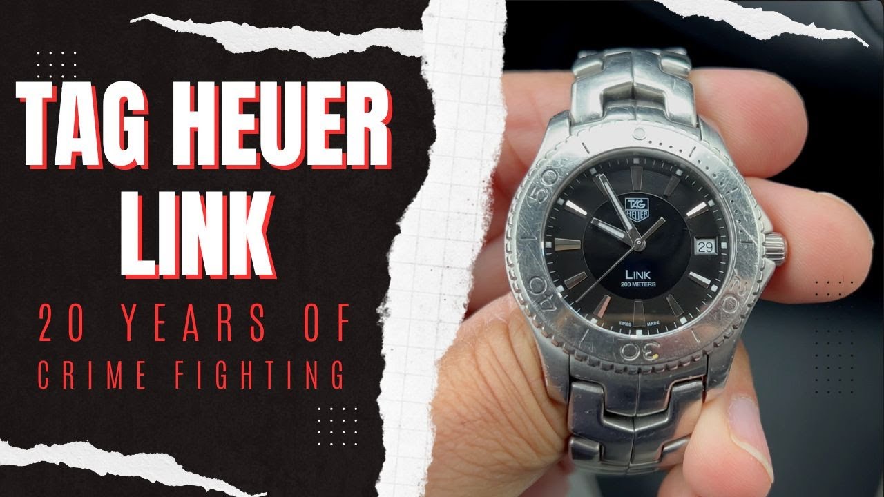 TAG HEUER - LINK| 1990's Quartz Watch Review| An officers watch