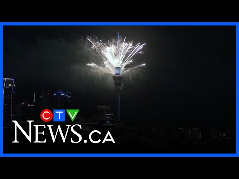 Happy New Year! Auckland, New Zealand rings in 2026