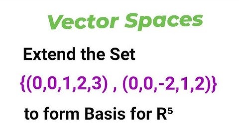 Basis & Dimension for csir net | Vector Spaces | Basis & Dimension #spectrumofmathematics