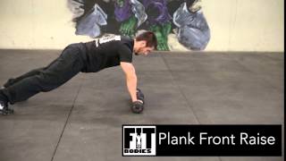 Plank Front Raise