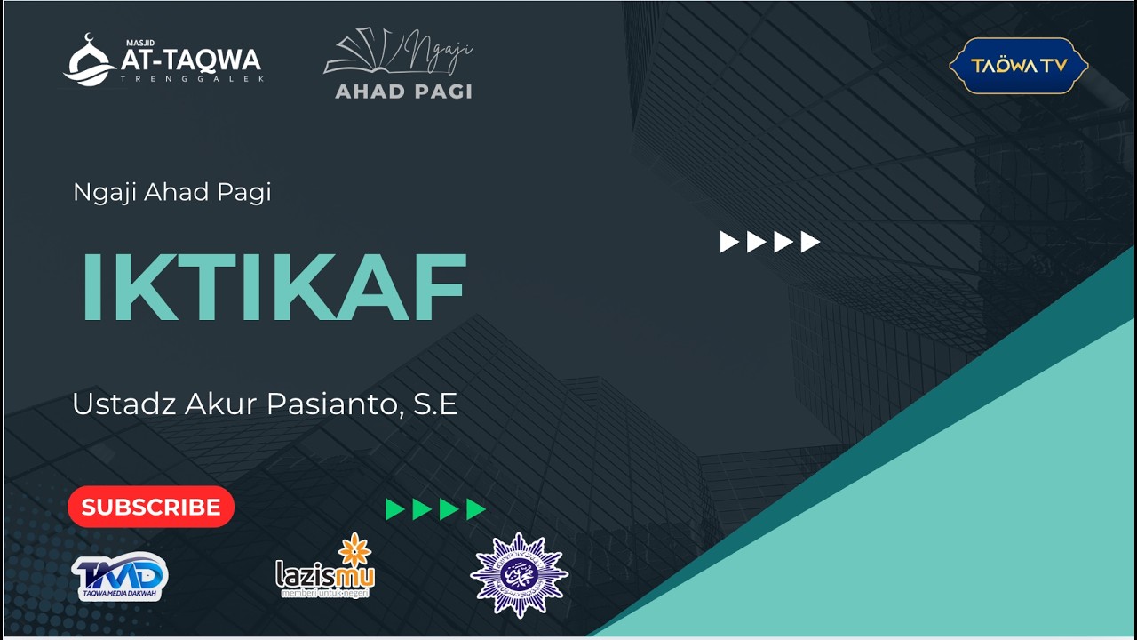 LIVE | I'tikaf | Ustadz Akur Pasianto