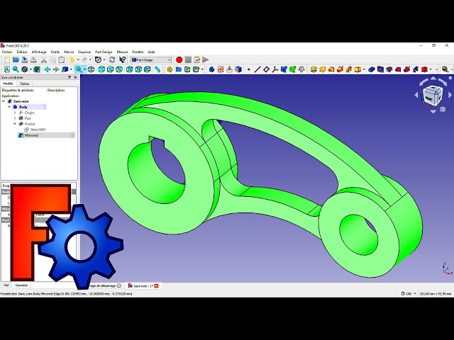 FreeCAD 0.19 débutants : Création d'une fusée imprimable en 3D