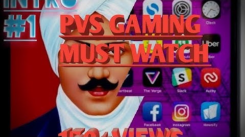 PVS GAMING INTRO||WITHOUT  TEXT||NO COPYRIGHT||MASS TAMIZHA TECH🧐