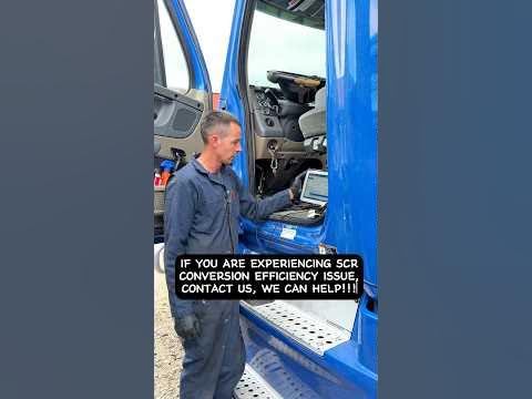 SCR NOx conversion efficiency low #nox #mechanic #dpf - YouTube