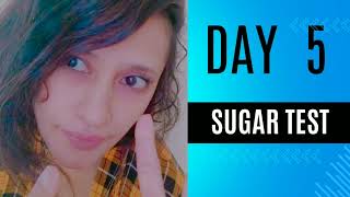 Live Sugar Testing Experiment,  I Tested My Blood Sugar Full Day. Day 05
