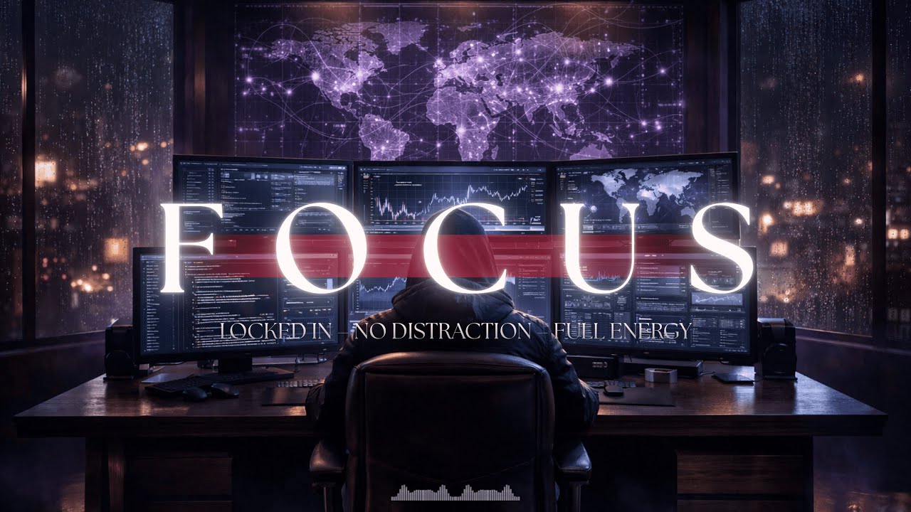 FOCUS PRIME — Deep Focus Night Energy | 120 BPM Nordic Melodic Electronic for Focus & Study